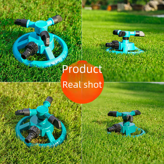 360-Degree Rotating Lightweight Garden Sprinkler System