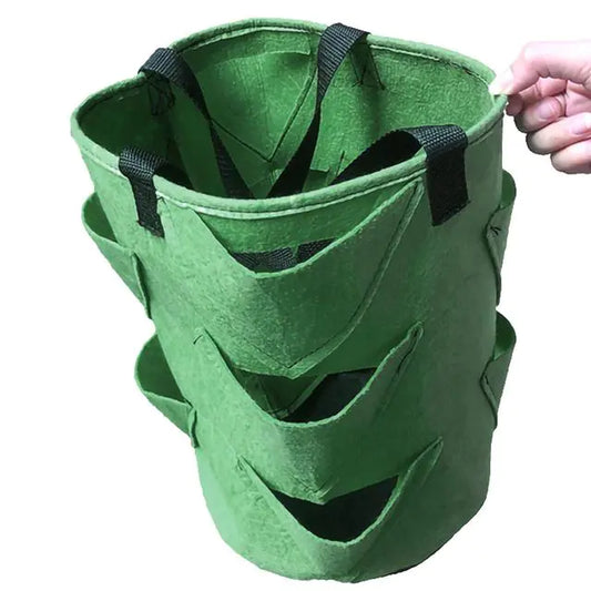 Strawberry Grow Bag Planter for Vegetable Gardens