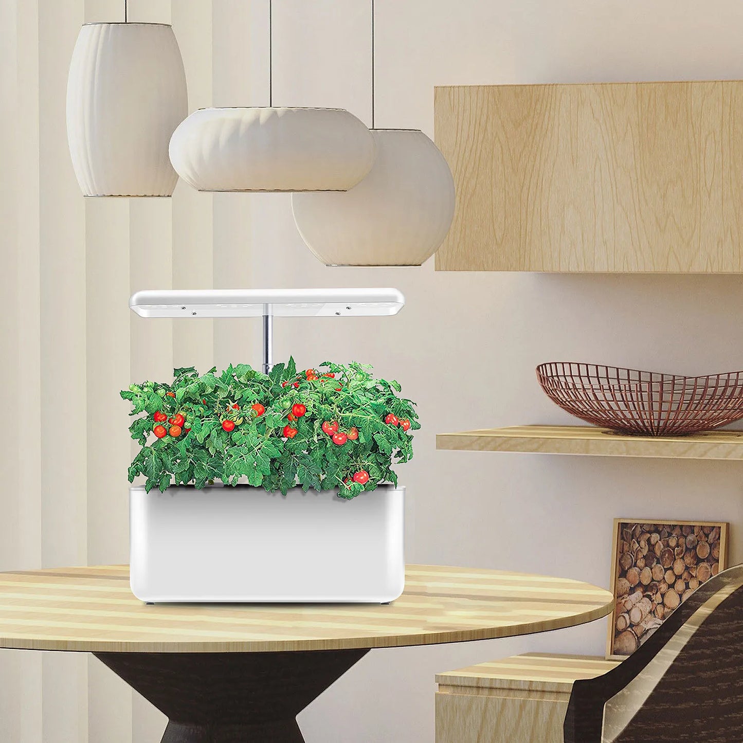 Self-Watering, controlled light Grow Station