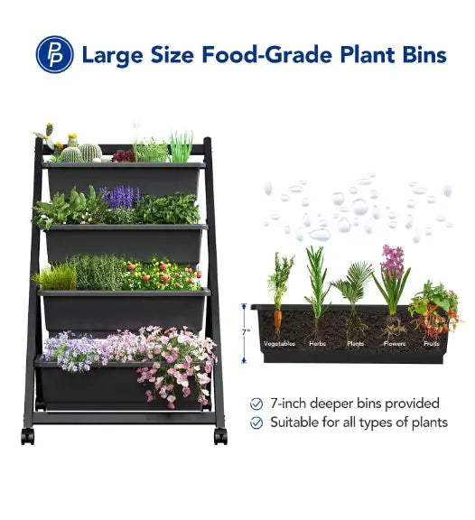 Garden Bed With Wheels